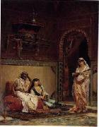 Arab or Arabic people and life. Orientalism oil paintings 164